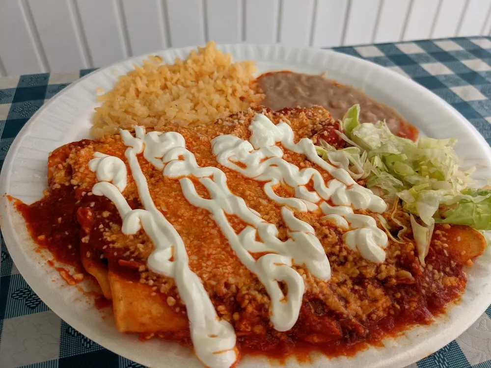 Chicken Enchiladas