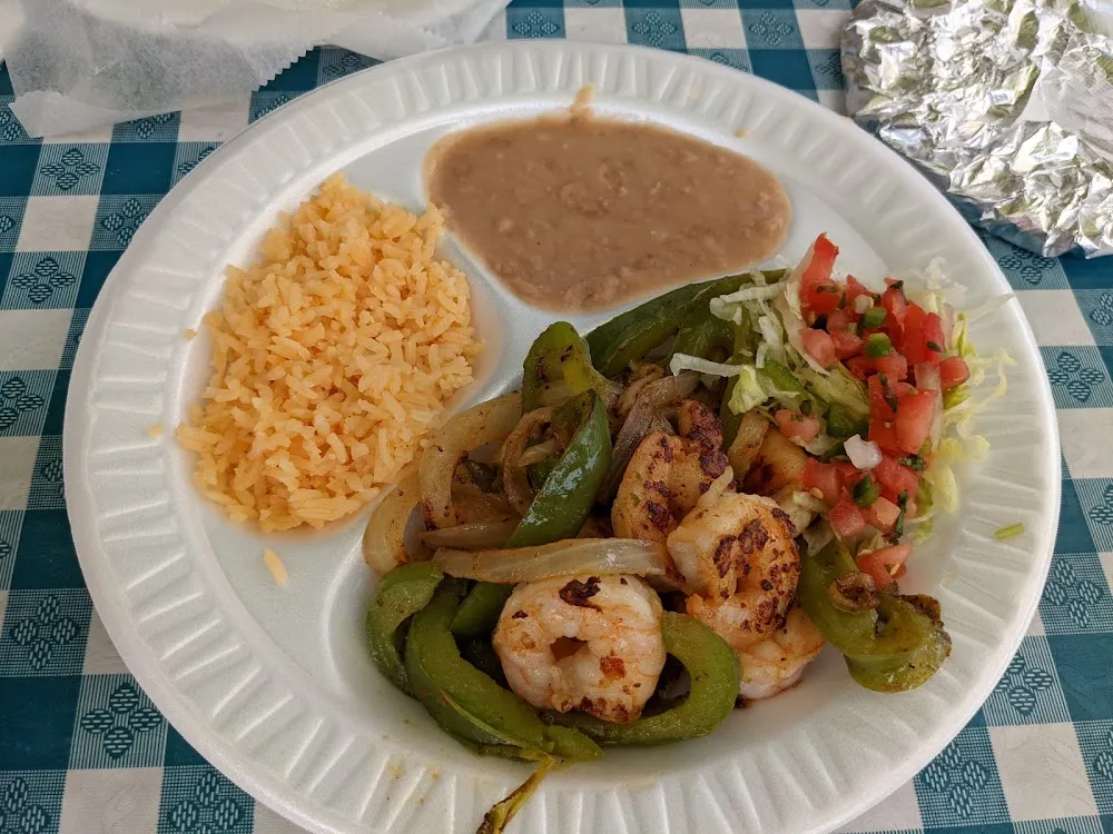 Shrimp Fajitas